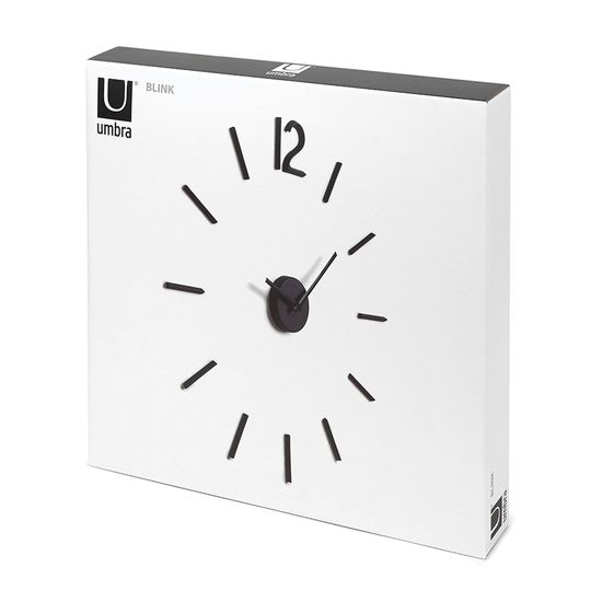 Часы настенные blink, черные