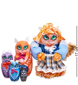 Народные промыслы МР-29/14 Матрешка-Кукла «Кошечка»