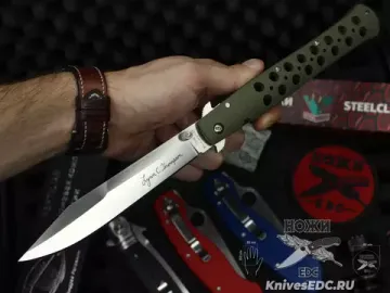 Нож Cold Steel 26C6AA Ti-Lite 6 Lynn Thompson Signature клинок из стали CPM-S35VN, рукоять G10