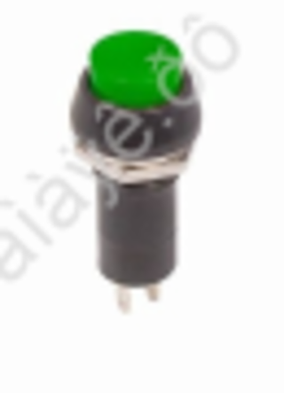 Клавиша-тумблер с фиксац  Круглая Зеленая REXANT 363032