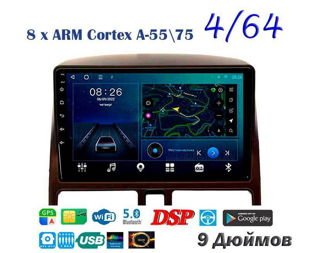 Topway TS10 4+32GB 8 ядер для Honda CR-V 2 2001-2006