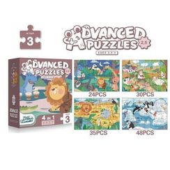 Puzzle advanced puzzles 4 in 1 Step 3