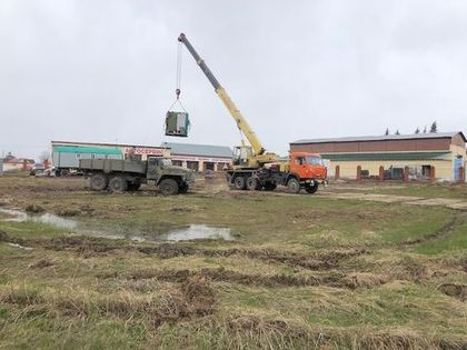 Разгрузка спецтехники