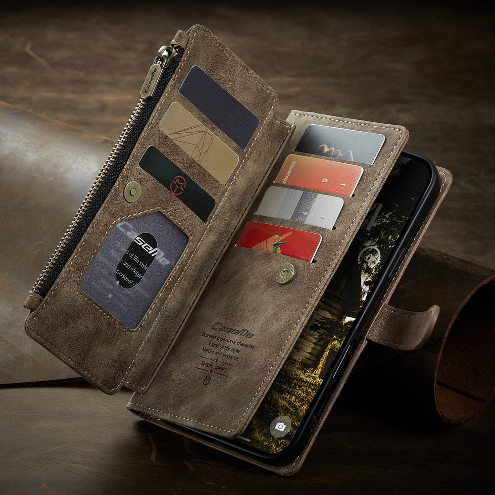 Многофункциональный чехол-кошелек CaseMe 3 in 1 Matte Wallet для iPhone 17 Air