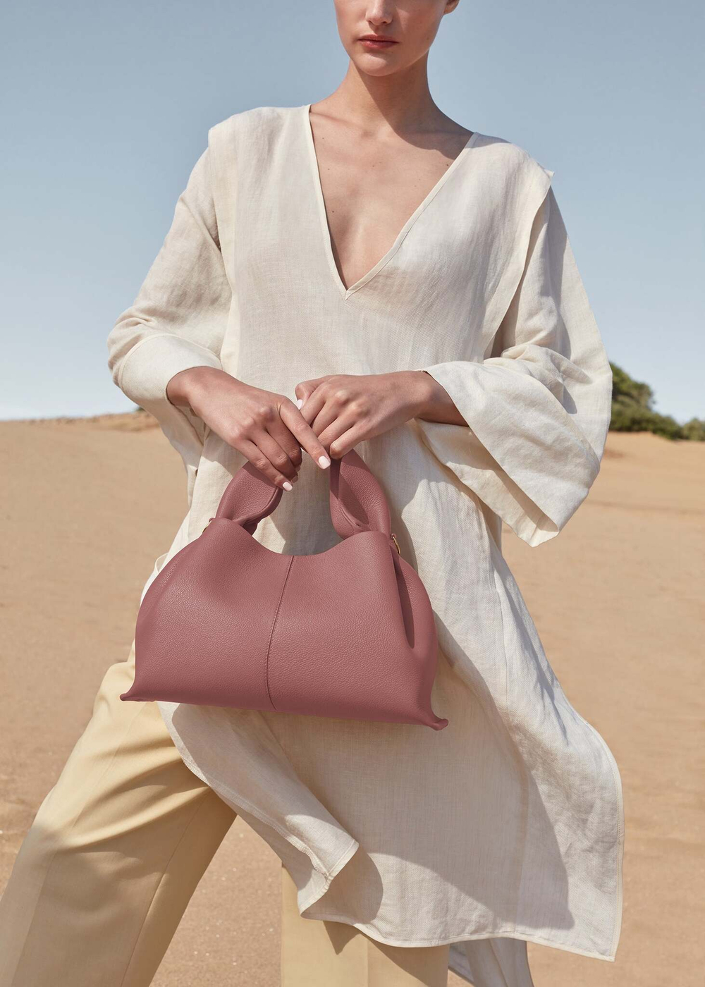 Сумка Polene Numero Neuf EDITION TEXTURED BLUSH