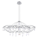 Подвесная светодиодная люстра Loft It Mira 10586/900 Silver Asfour
