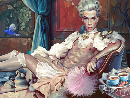 Ali Franco - эротическое искусство художника Али Франко. 18+