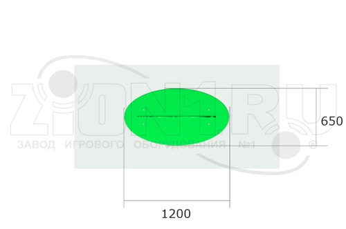 Скамейка детская «Мышонок»