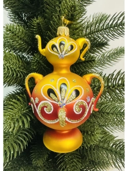 Елочное украшение-Самоварчик