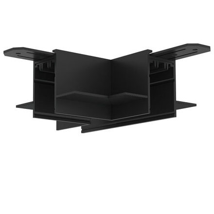 TR2113-BK Коннектор трека SMART для ГКЛ , \&amp;quot;Т\&amp;quot; образный, механический , черный.