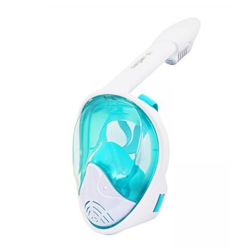 Маска САРГАН полнолицевая ПЛАНЕТА бело-бирюзовая