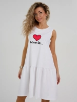 Сарафан летний больших размеров пляжный домашний