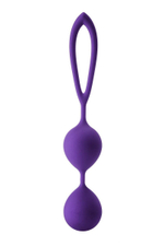 Фиолетовые вагинальные шарики Flirts Kegel Balls