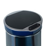 Ведро для мусора сенсорное, круглое, внутр ведро, Foodatlas JAH-9312, 12 л (сапфировый)