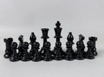 Фигуры шахматные пластиковые