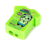 Точилка "Футболка с пандой", 2 отверстия, 1 шт.