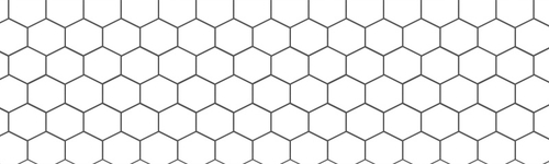 Кухонный фартук Соты 2000х600 мм