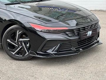 Сплиттер переднего бампера Hyundai Elantra 2023+