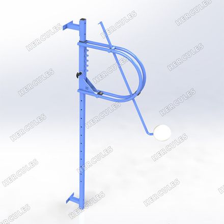 Тренажер рычажный для отработки нападающего удара в волейболе