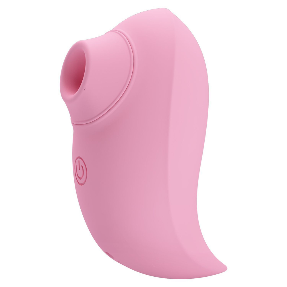 Розовый стимулятор клитора Inhale Bird (Цвет: розовый)