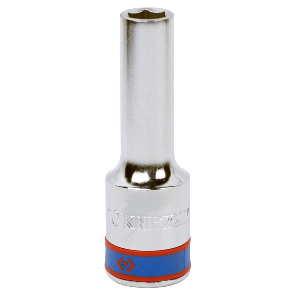 KING TONY (423510M) Головка торцевая глубокая шестигранная 1/2", 10 мм