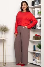 Брюки с карманами Орео (какао) Б14296-25М LT Collection