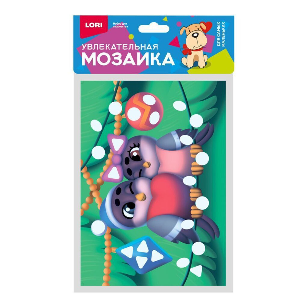 Аппликация из EVА 15*20см "Снегири" 4+