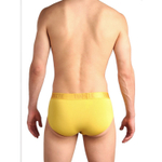 Однотонные трусы-слипы из тонкой вискозы (Размер: M) (Цвет: черный)