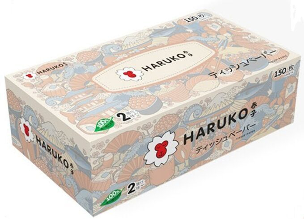 Салфетки сухие Haruko, 150шт (тв.пачка)