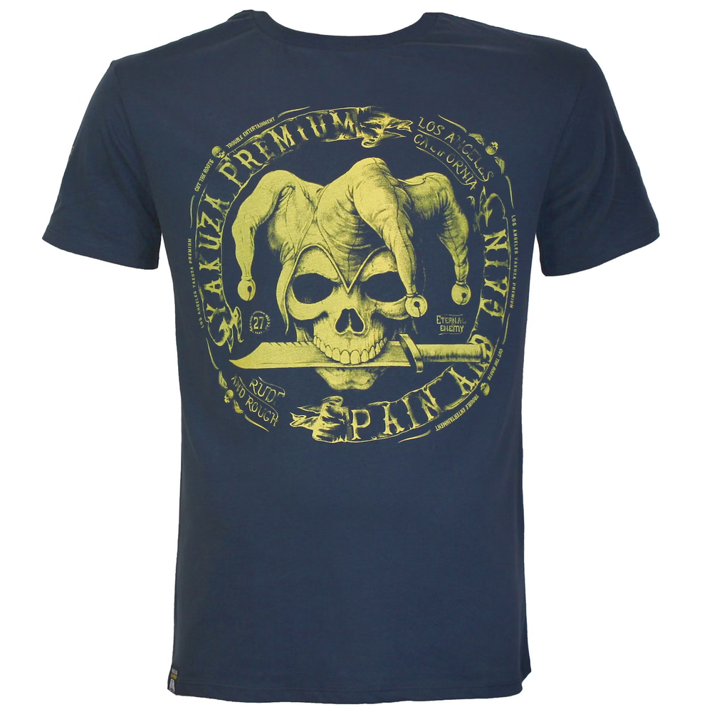 Футболка темно-синяя Yakuza Premium 3902