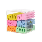 Ластик Basir, фигурный, серия "Слова", корпус с рисунком, 4.8*2.2 см