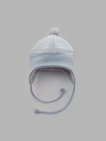Мультисезонная шапка с помпоном (ultimate gray)