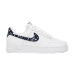 Кроссовки Nike Air Force 1 Low 07 Essential "Black Paisley" (Женская размерная сетка)
