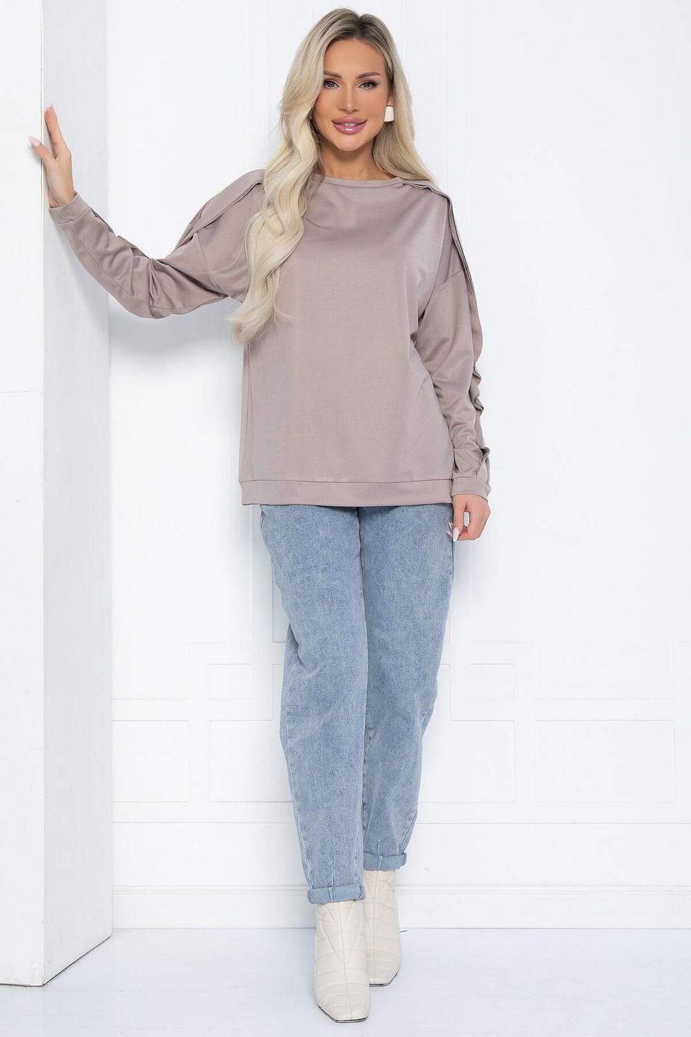 Джемпер Эвелина (пыльная роза) Б14353-5М LT Collection