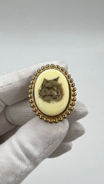 Накладка на пуговицу Кот NONY