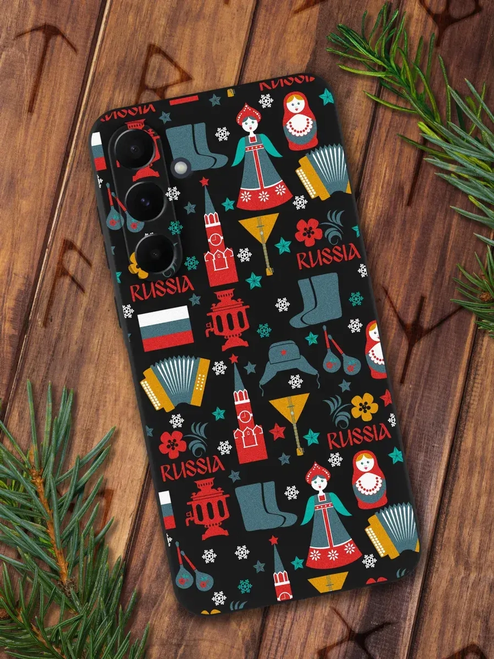 Чехол на Samsung A55 с принтом