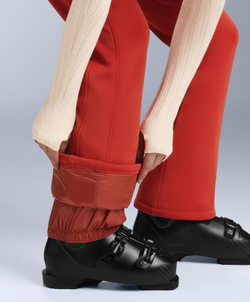 OYSHO Водонепроницаемые эластичные брюки-клеш SKI, ярко-оранжевый