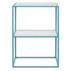 Столик приставной Mayen, 38х38 см, бирюзовый