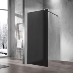 Душевая перегородка Walk-In VSW-1H900GFGM, 900*2000, вороненая сталь, стекло матовое тонированное