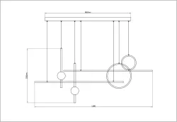 Подвесной светильник Arte Lamp POLARIS