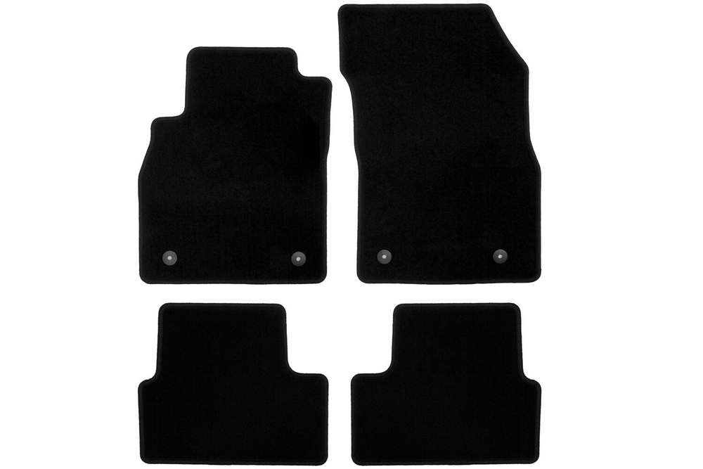 Коврики в салон Klever Econom CHEVROLET Cruze 2009-2012, 2012-2015, седан, хэтчбек, 4 шт. (текстиль) Klever.KLEVER01081301200K