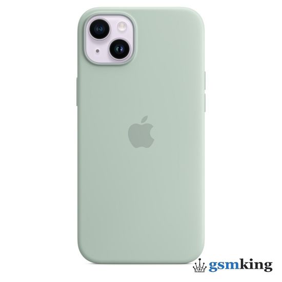 Apple Silicone Case with MagSafe iPhone 14 Plus Succulent (Зелёный) MPTC3ZM/A