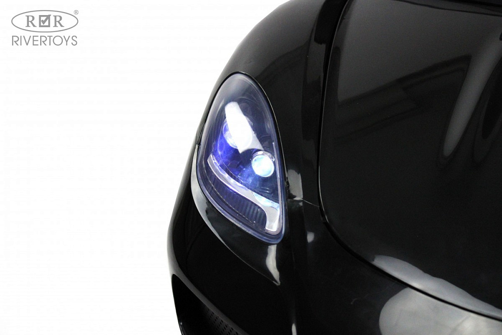 Детский электромобиль RiverToys Porshe Cayman T911TT черный