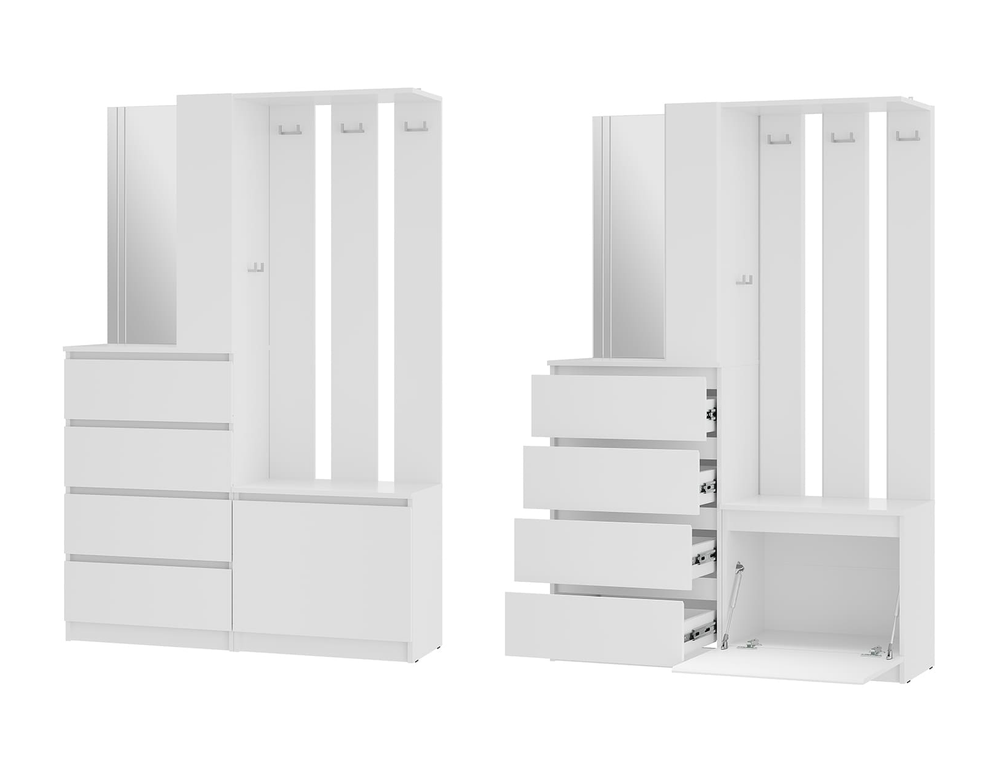 Прихожая Симпл ПР-04 Белый