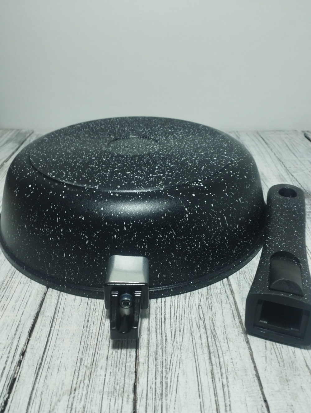 Сковорода 260/65мм АП Гранит съемная ручка с2653аг