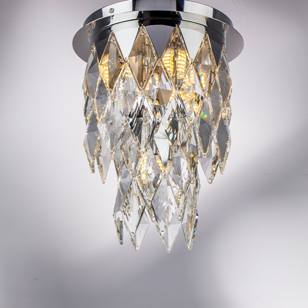 722064 Люстра LIMPIO 6х28W G9 ХРОМ/ПРОЗРАЧНЫЙ