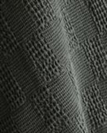 ZARA HOME ВАФЕЛЬНОЕ КУХОННОЕ ПОЛОТЕНЦЕ, ЗЕЛЕНЫЙ
