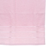 Полотенце махровое 70*140см «LUNA» цвет светло-розовый 10100 плотность 360гр/м2 с петелькой-подвесом