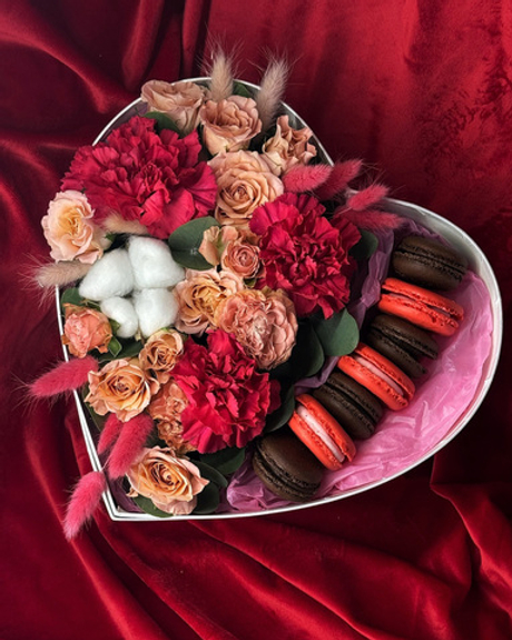 Коробка-сердце « Be My Valentine»