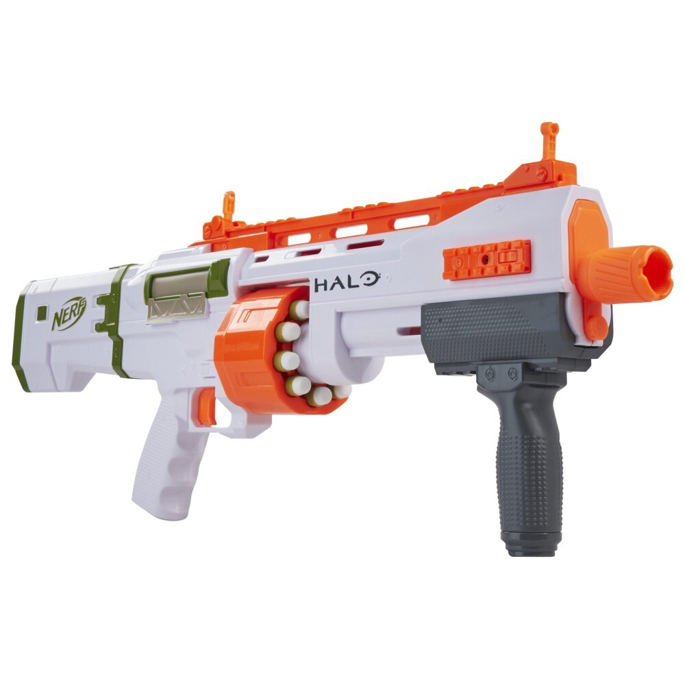 Hasbro Nerf - Пусковая установка Halo Bulldog SG + 10 дротиков / артикул   E9271  / GTIN 5010993755363